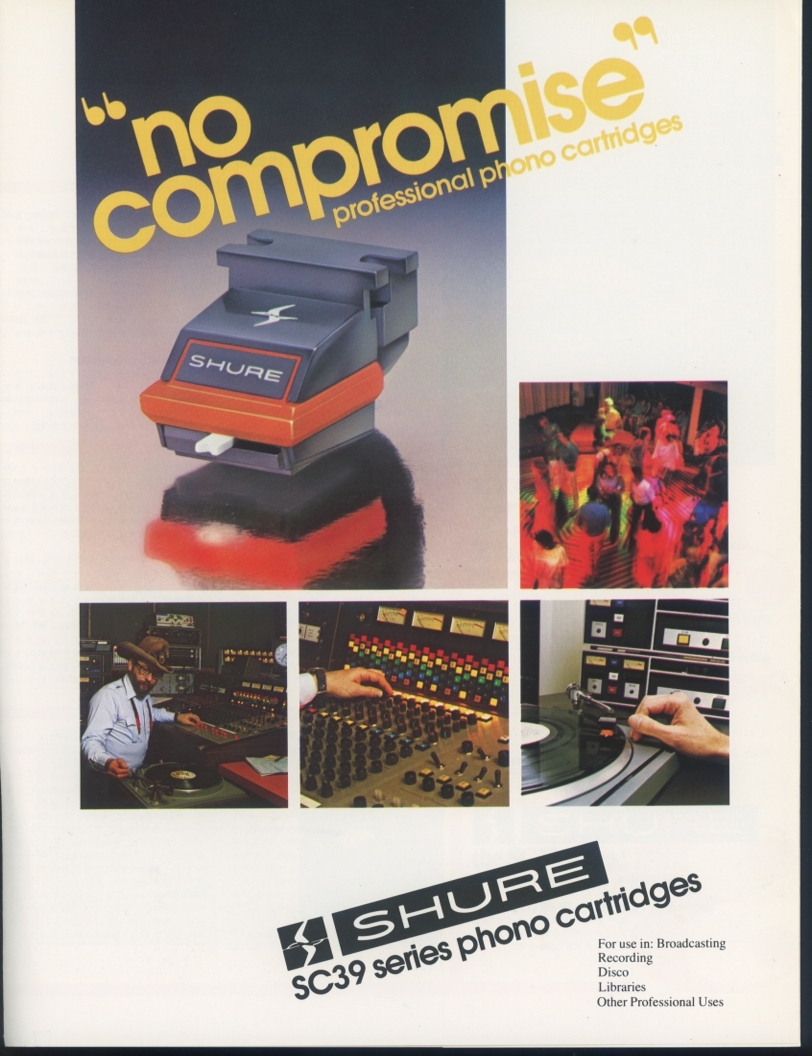 Shure SC39シリーズのカタログ シュア 管7838拍卖