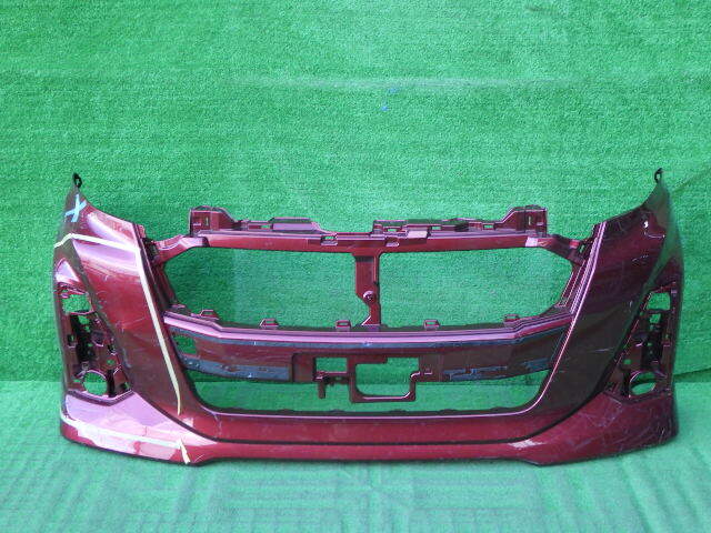 M900A M910A ルーミーカスタム M900S M910S トール カスタム 後期 純正フロントバンパー 赤 52119-B1450拍卖