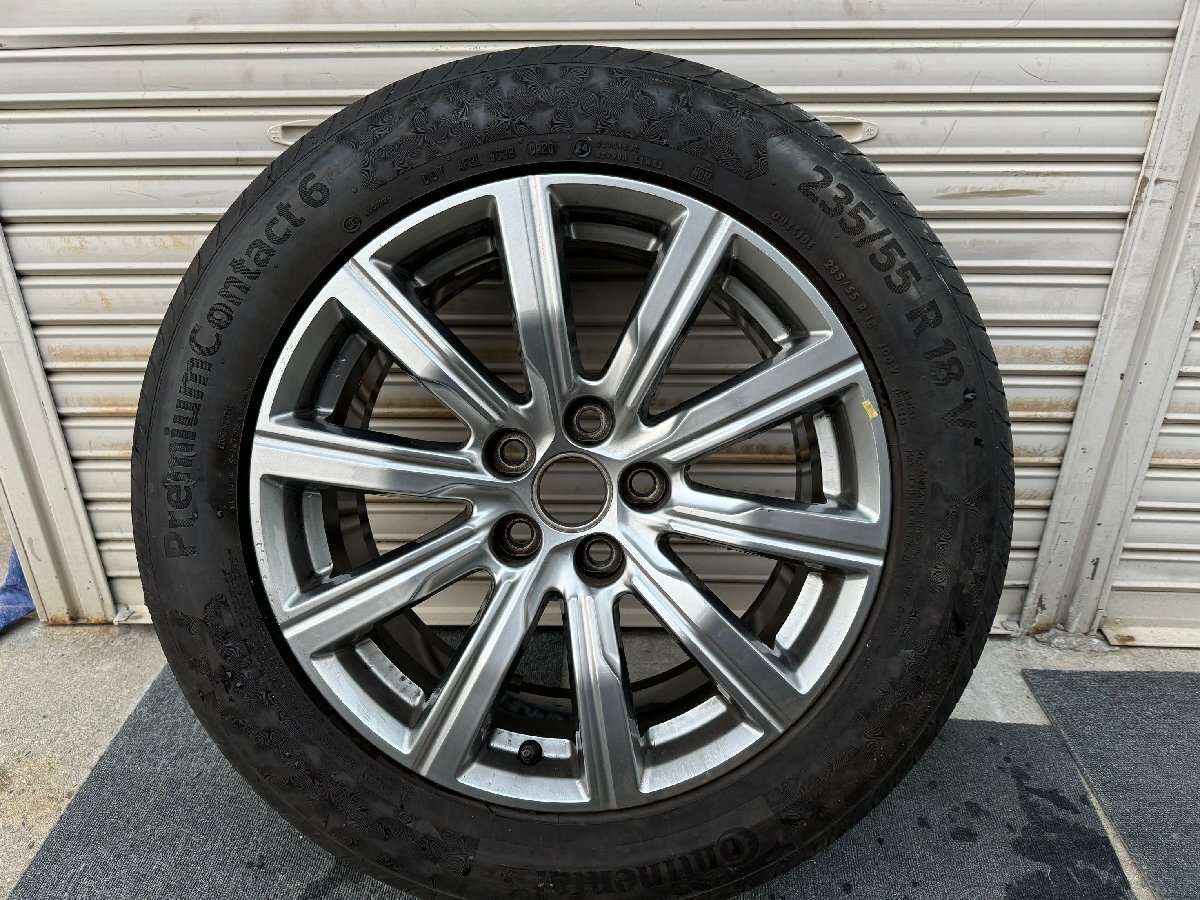 キャデラック/XT4 純正18インチアルミホイール 1本 18JX8J 235/55R18 84006616 (G58-23)拍卖