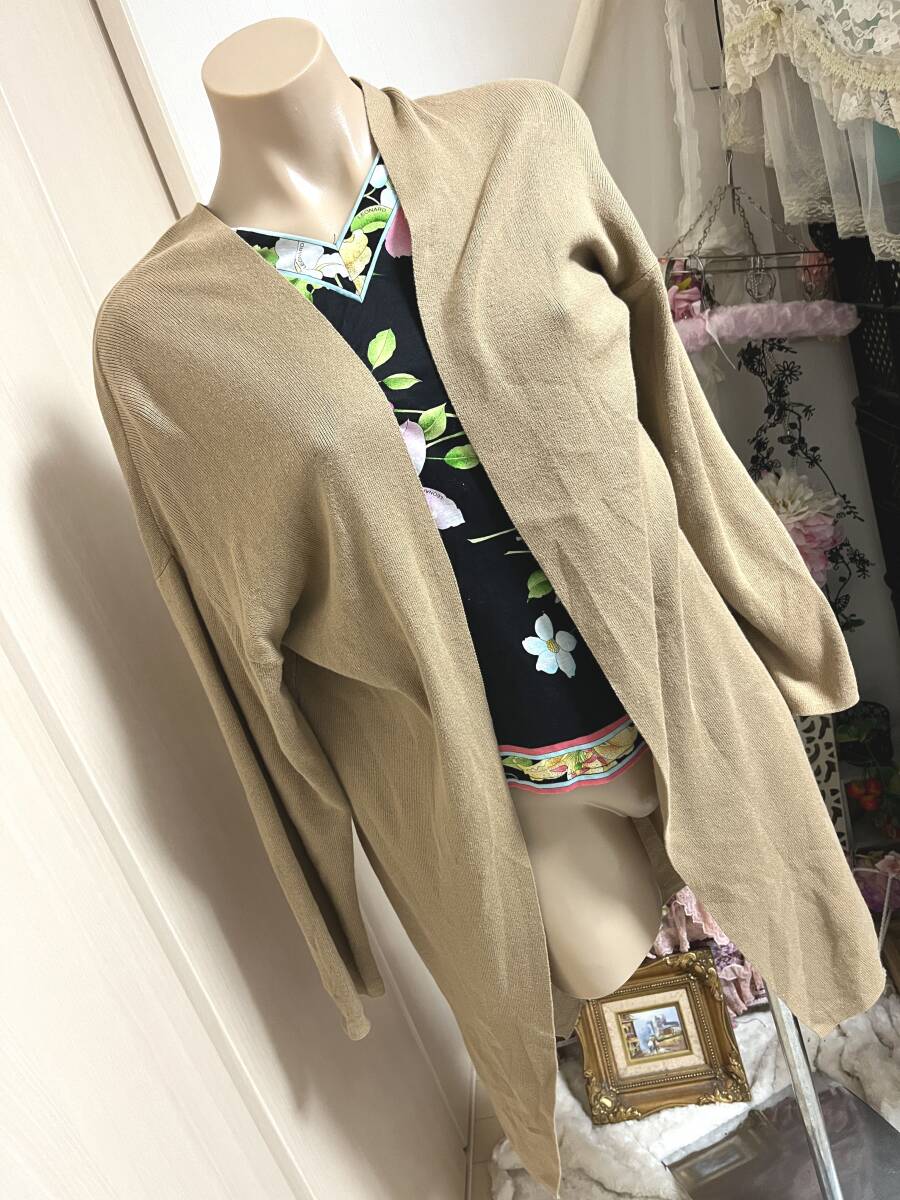 レディースFreeサイズ:アースミュージック&エコロジー◆カーディガン:ベージュ拍卖