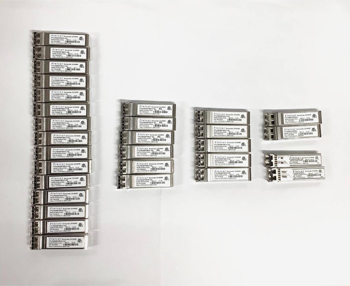 S6111961 Finisar トランシーバ 30点セット【中古動作品】071021拍卖