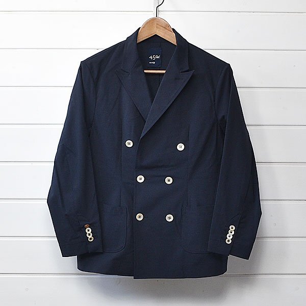 45rpm ウールストレッチのジャケット フォーティーファイブ アールピーエム 45R|24k0554拍卖