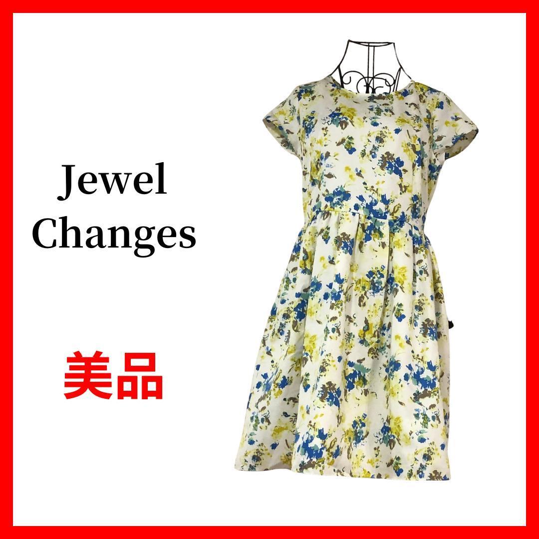 Jewel Changes ジュエルチェンジズ ワンピース 総柄 ドレス B802拍卖