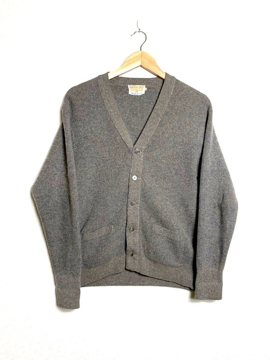 60s USA製 ビンテージ EAGLE モヘアカーディガン ニット セーター ウール/ARROW タウンクラフト キャンパス マクレガー カートコバーン拍卖