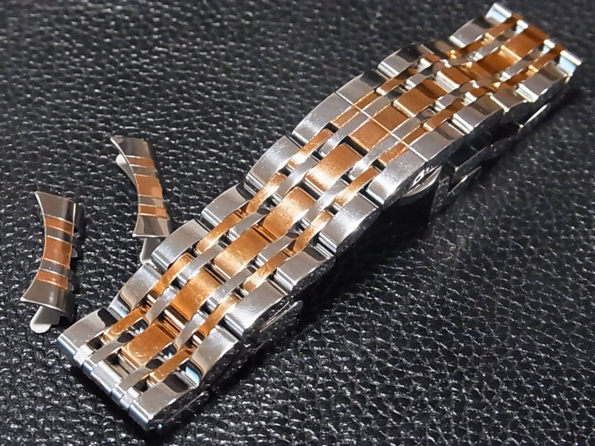 7連無垢 内細駒 コンビ 直弓 2WAY P式観音開きバックル 20mm 357RCBGX18 拍卖