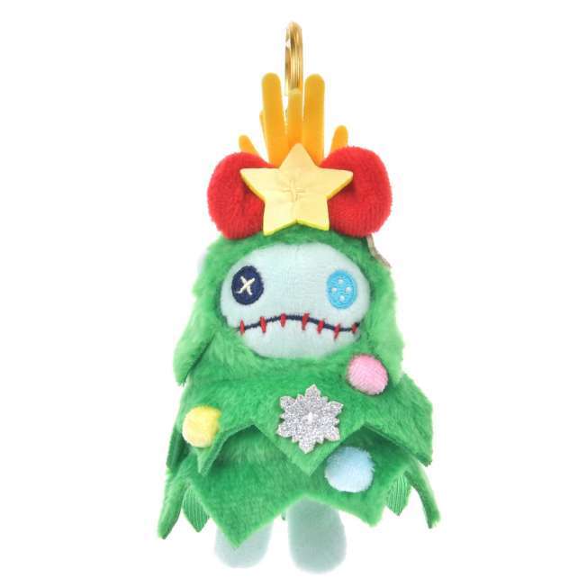 スクランプ ぬいぐるみキーホルダー・キーチェーン DISNEY CHRISTMAS拍卖