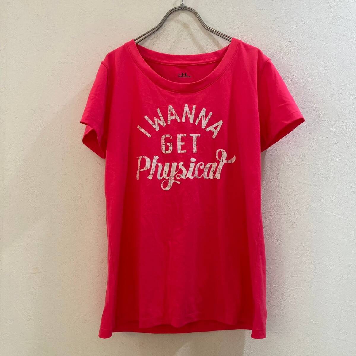 UNDER ARMOUR/アンダーアーマー 半袖スポーツウェア ピンク メンズ M拍卖