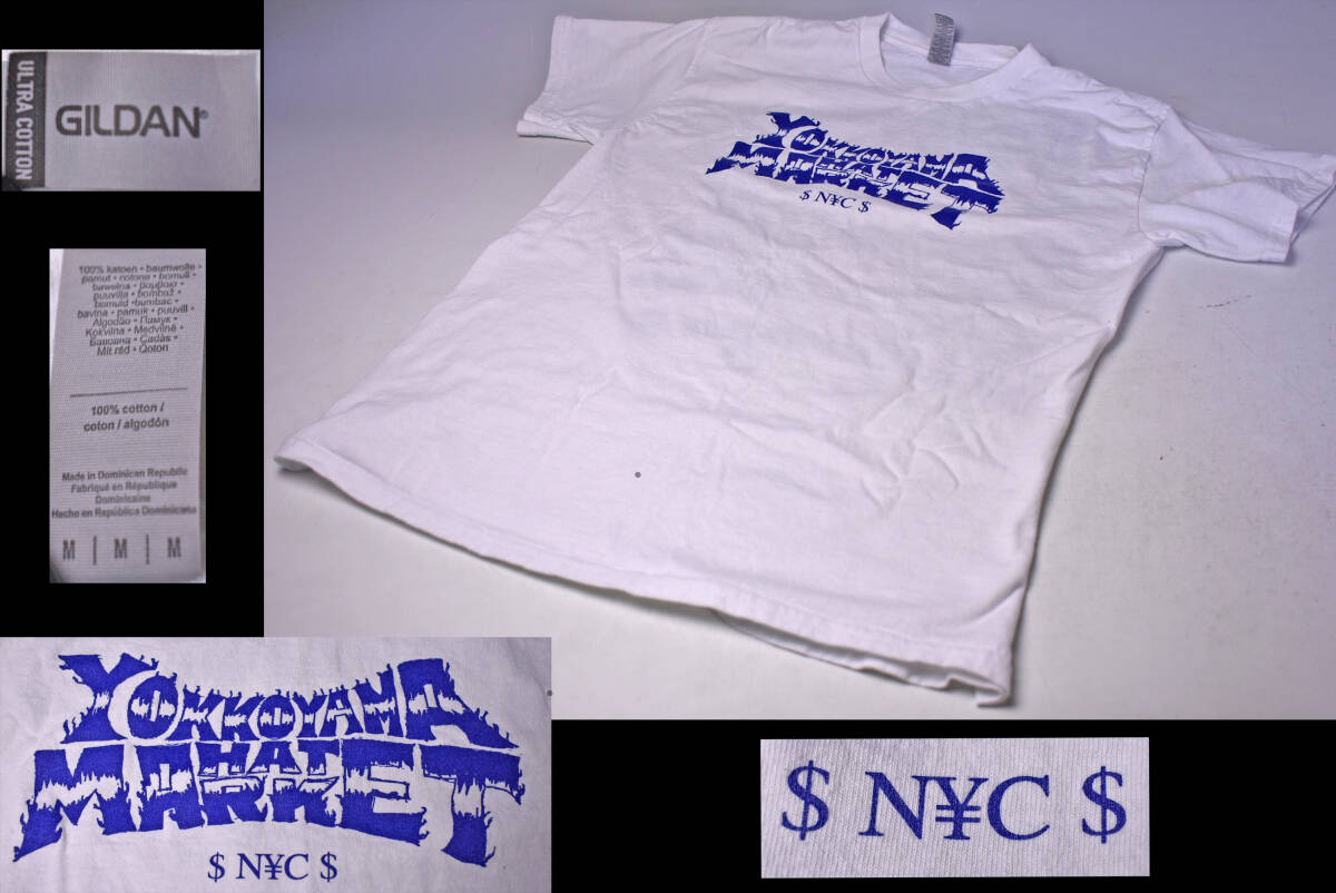 横山帽子公司 Tシャツ ★ 白 Tee ★ ニューヨークの帽子店 ★ Tシャツ ★ Tee ★ 横山帽子公司 ★ 中古品拍卖