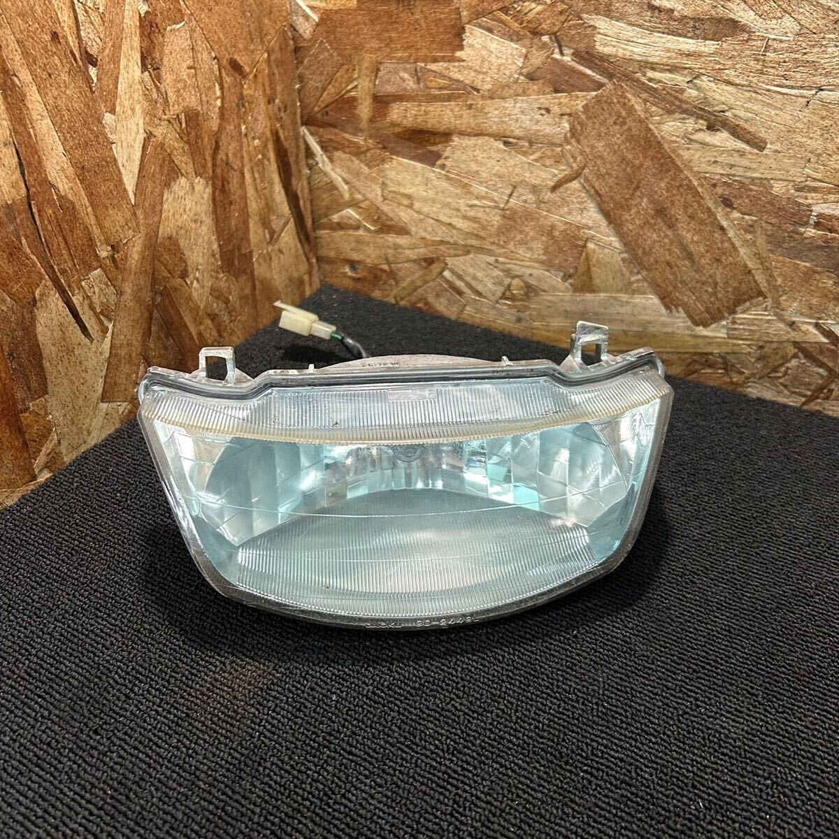 動画有り A31 SA39J JOG ZR エボリューション2 ヤマハ純正 ヘッドライト拍卖