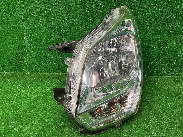 比較的綺麗 スズキ MH34S ワゴンR 前期 左ヘッドライト ハロゲン 100-59269 レベ付き 241024255拍卖