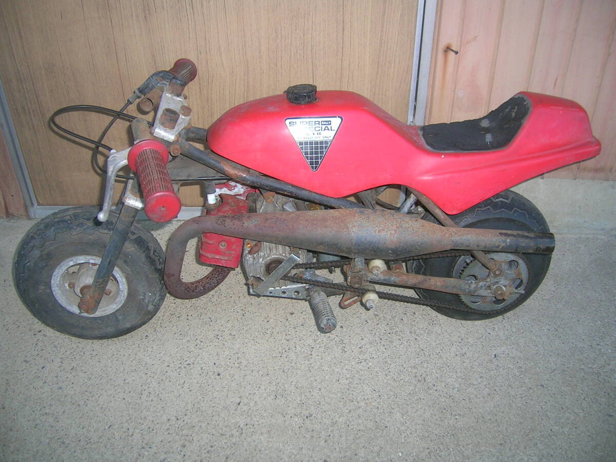 たまらんチャンバーサウンド!旧ポケバイ1番人気!走行可、難ありジャクソンEXⅡ羽生市より近地区発送拍卖