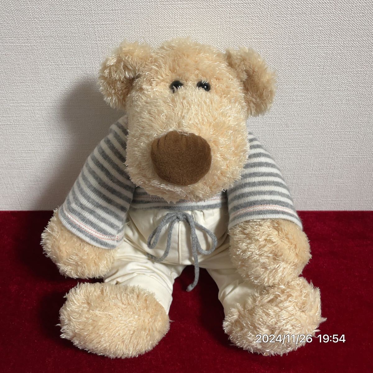 美品 BRUNELLO CUCINELLI ブルネロクチネリ テディベア ニット カシミア ぬいぐるみ 人形 インテリア拍卖