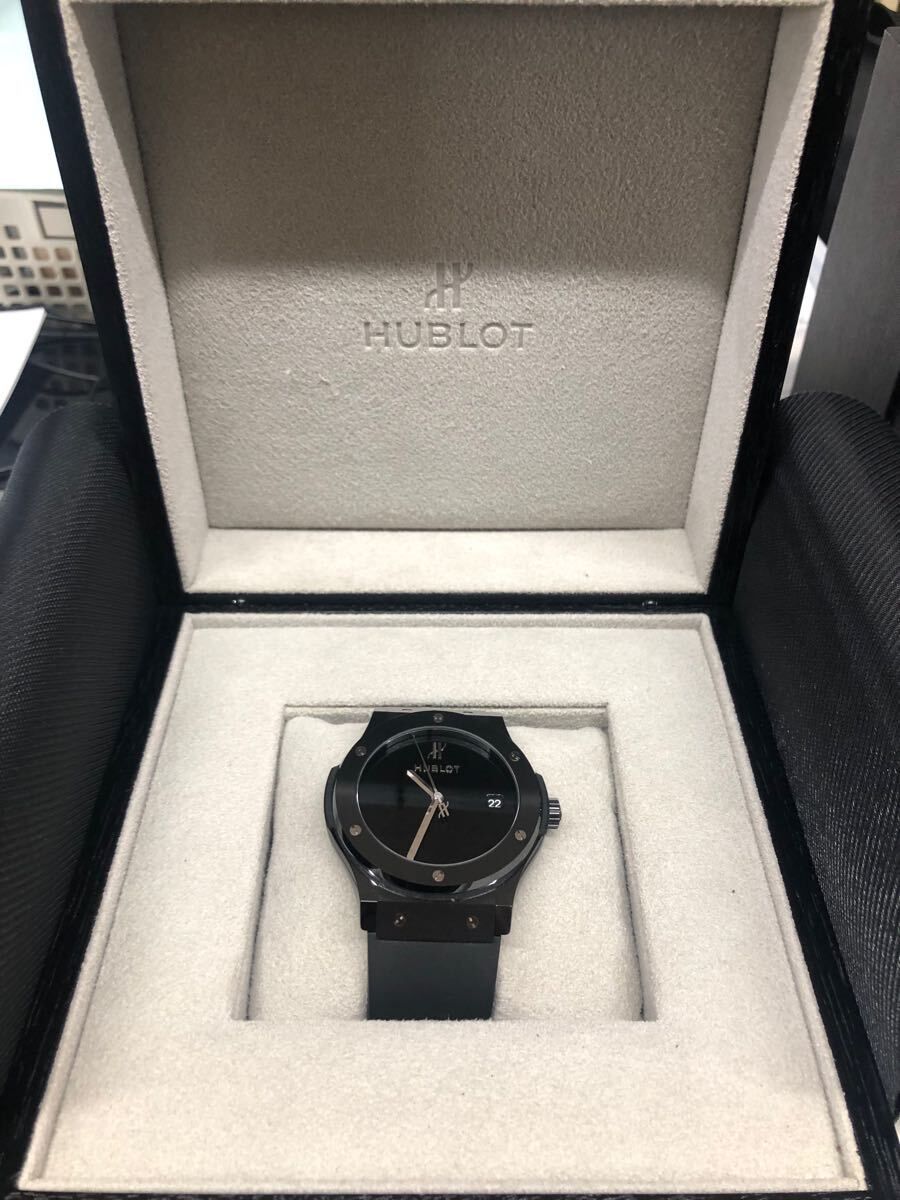 【511.CX.1270.RX】ウブロ クラシックフュージョン 40周年記念 稼働品拍卖