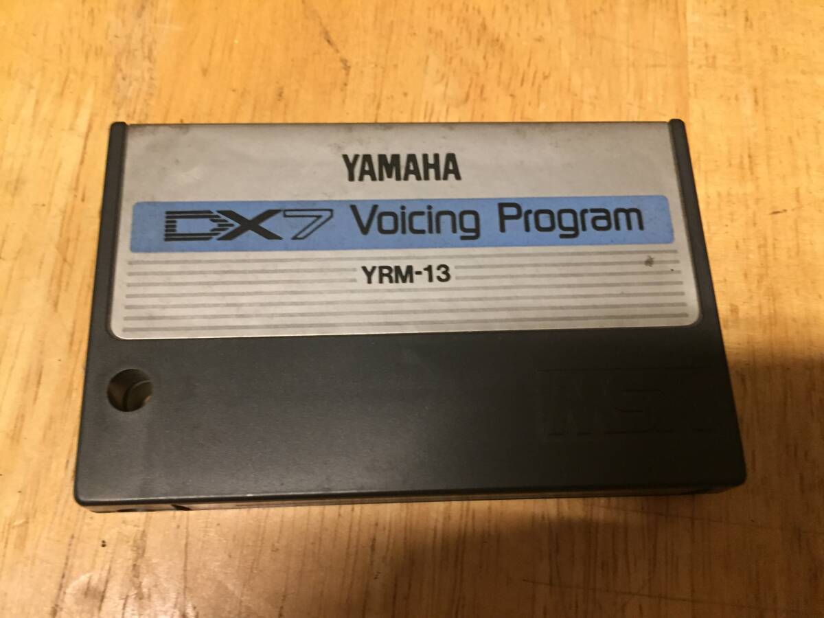 YAMAHA MSX ROMカートリッジ DX-7音色プログラム YRM-13拍卖