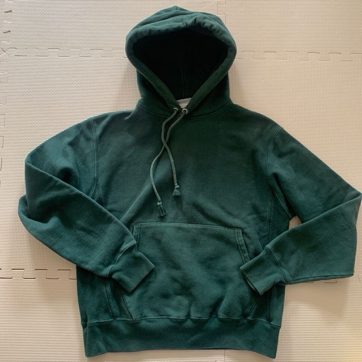 【Champion】チャンピオン リバースウィーブ スウェット プルオーバー フーディー S101 パーカー グリーン 海外企画 Jpn XL拍卖