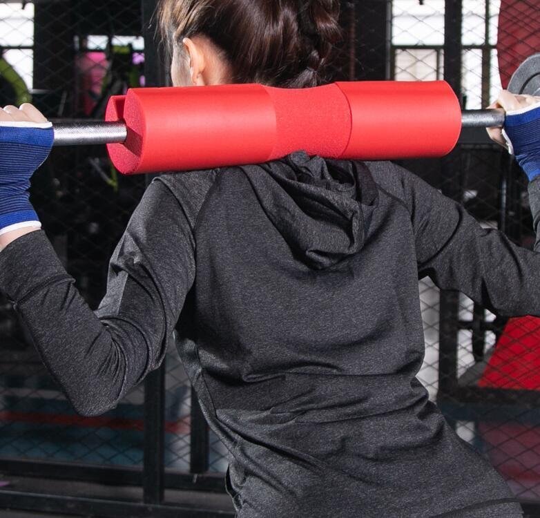 OHJ589★2色バーベルパッドダンベルカバー ジム重量挙げクッション付きスクワットショルダーバック サポートネックショルダー保護パッド拍卖