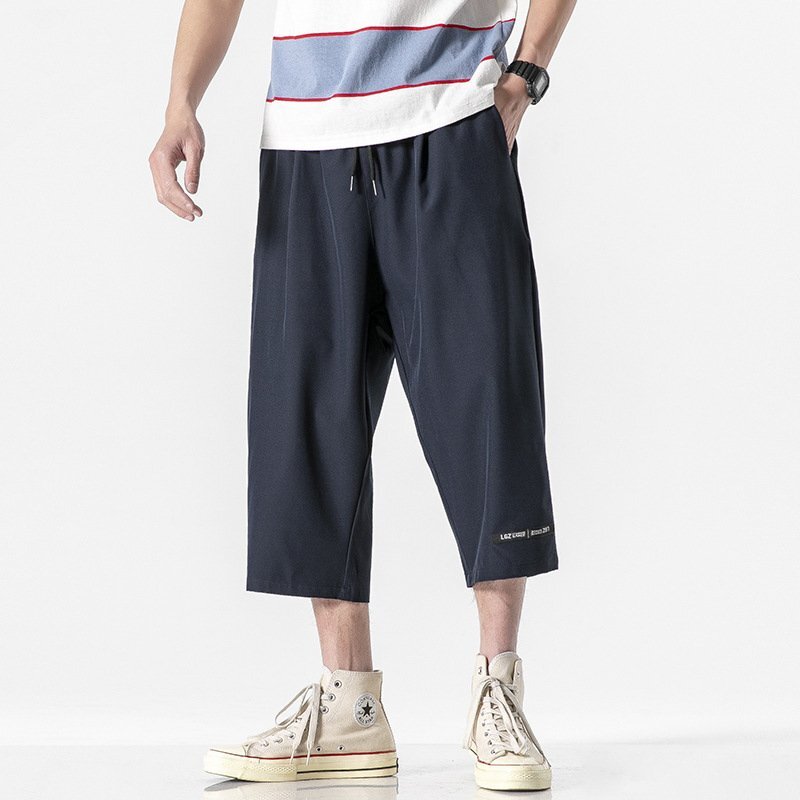 OHJ304★新品 夏物 お色選択可 ハーフパンツ 夏 七分丈パンツ 通気性 涼しい メンズ パンツルック 通勤 軽い タウンユース ストレッチ拍卖