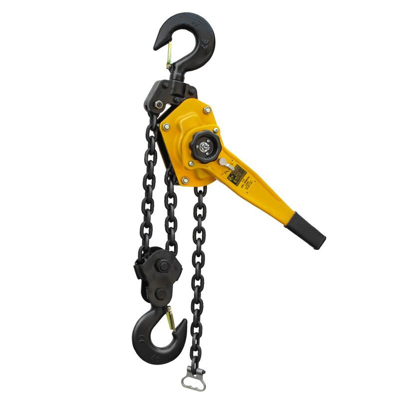 OHJ665★人気 レバーホイマン手動式 荷締め 運搬用 スト レバーブロック G80運送ガン鋼製 定格荷重0.75t 標準揚程1.5m拍卖