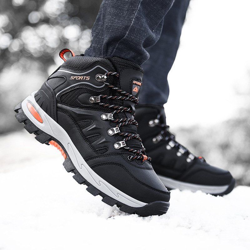 OHJ738★お色選択可トレッキングシューズ メンズ アウトドアシューズハイキング ウォーキング 登山靴防滑バイク用ハイカット 24.5~28cm拍卖