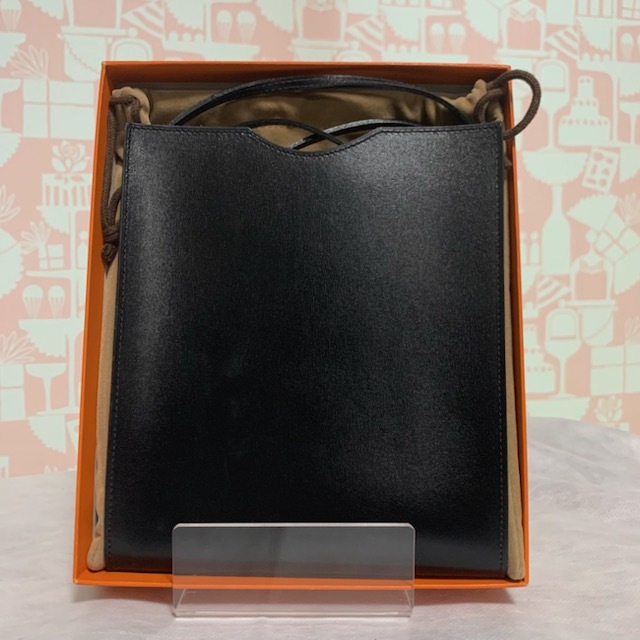 HERMES エルメス オメニトゥ ショルダーポシェット 黒拍卖