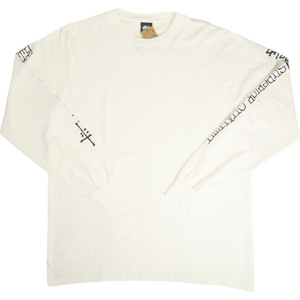 STUSSY ステューシー 24AW SUPERIOR QUALITY PIGMENT DYED LS NATURAL ロンT ナチュラル Size 【L】 【新古品・未使用品】 20807665拍卖