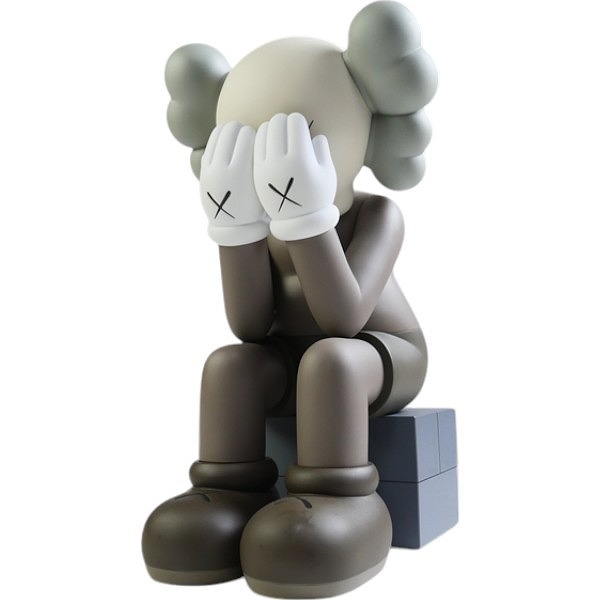 KAWS カウズ ×MEDICOM TOY COMPANION Passing Through フィギュア 2013年モデル 茶 Size 【フリー】 【中古品-ほぼ新品】 20808095拍卖