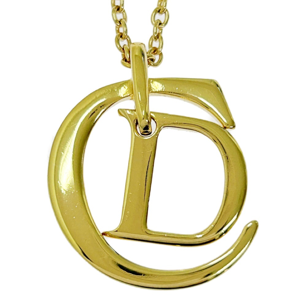Christian Dior クリスチャンディオール GP CDロゴ ネックレス レディース ゴールド 357890 ネックレス拍卖