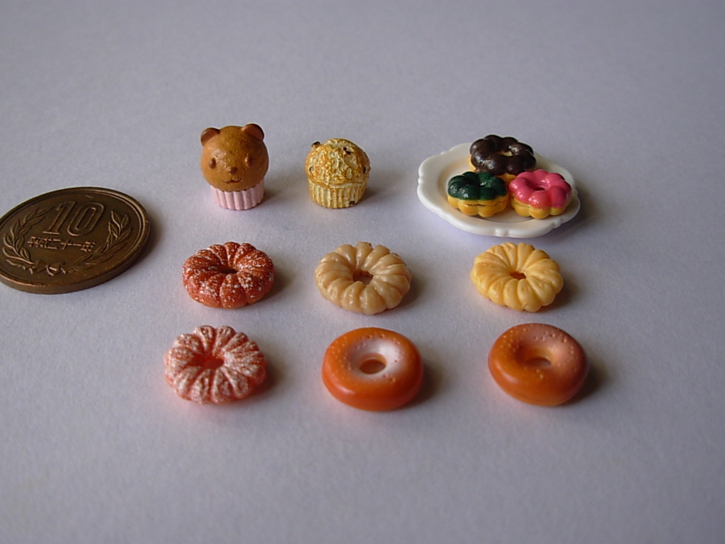 ◆ シルバニアファミリー マフィン・ドーナツ・お皿 食べ物 ② ◆拍卖