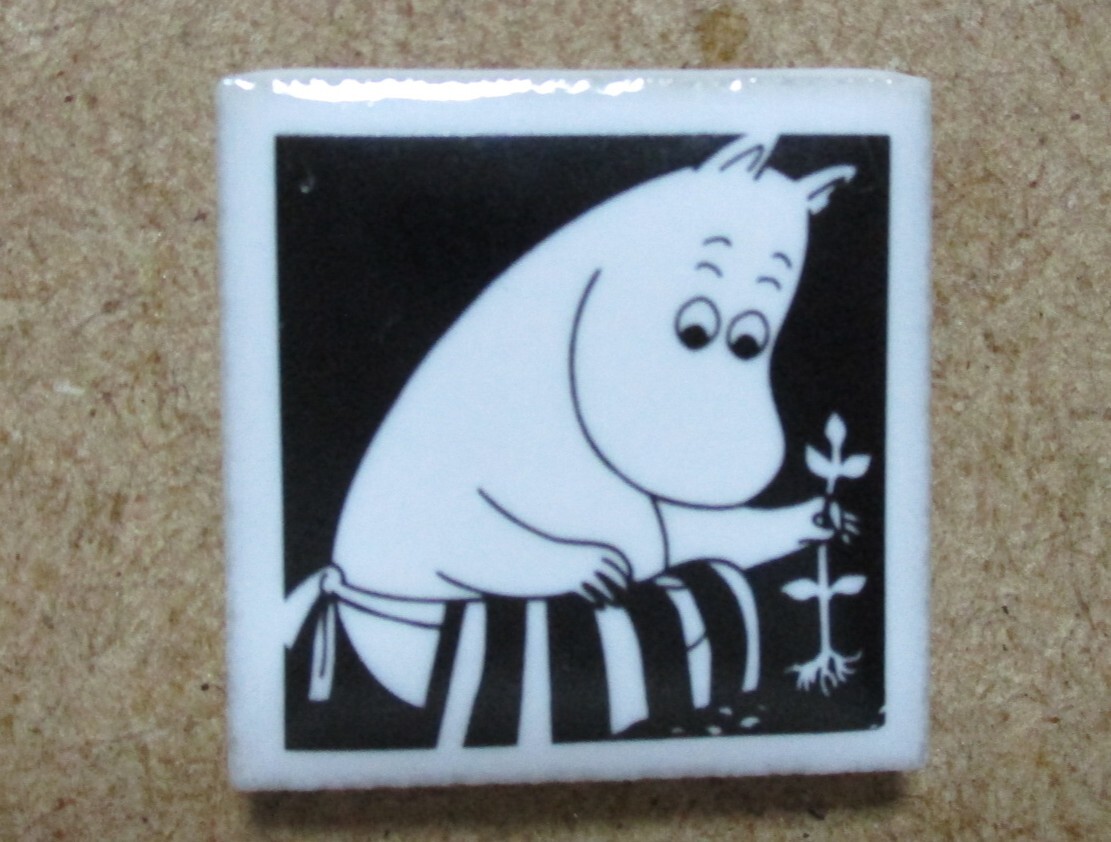 ☆彡 ムーミン タイル 【 ムーミンママ 】 アートタイル ミニタイル ☆彡拍卖