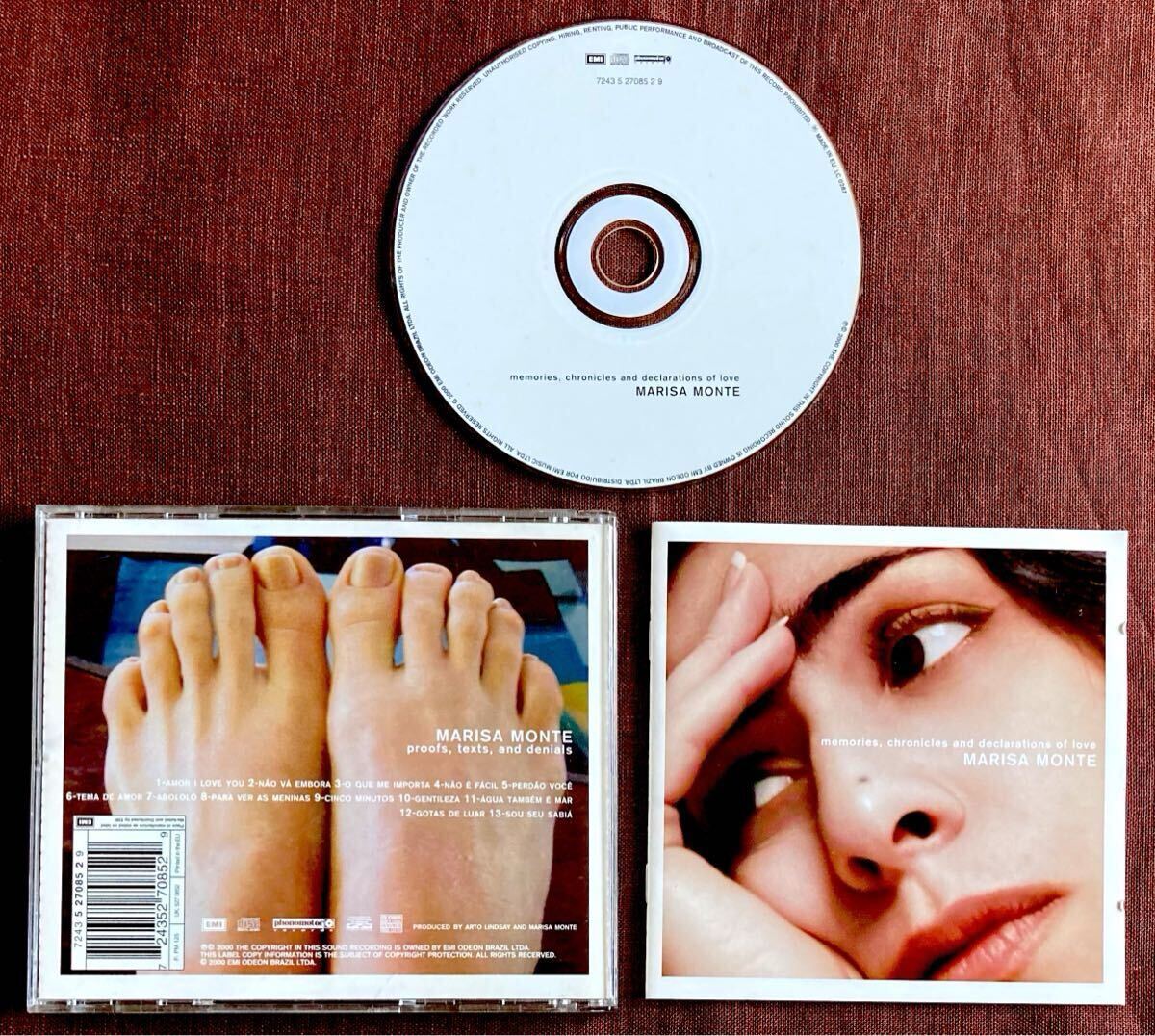 マリーザ・モンチ/アモール・アイ・ラヴ・ユー/ブラジリアン/シンガーソングライター/全曲弾き語りコード譜付/ソフト&メロウ/2000年拍卖