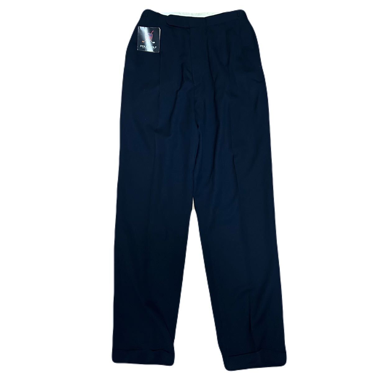 未使用 80s USA製 POLO RALPH LAUREN 2タック パンツ 34拍卖
