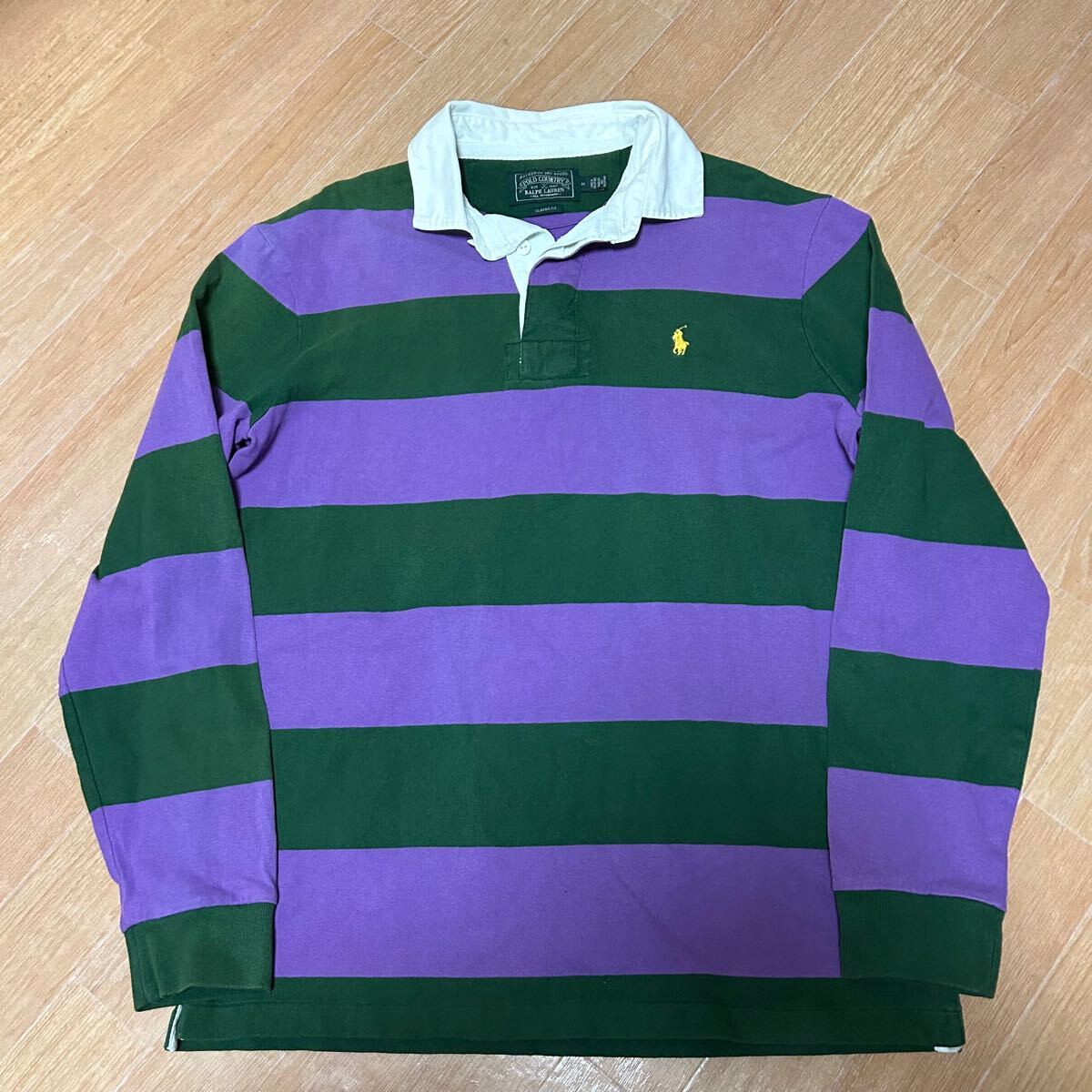希少 POLO COUNTRY RALPH LAUREN ラーガーシャツ M拍卖