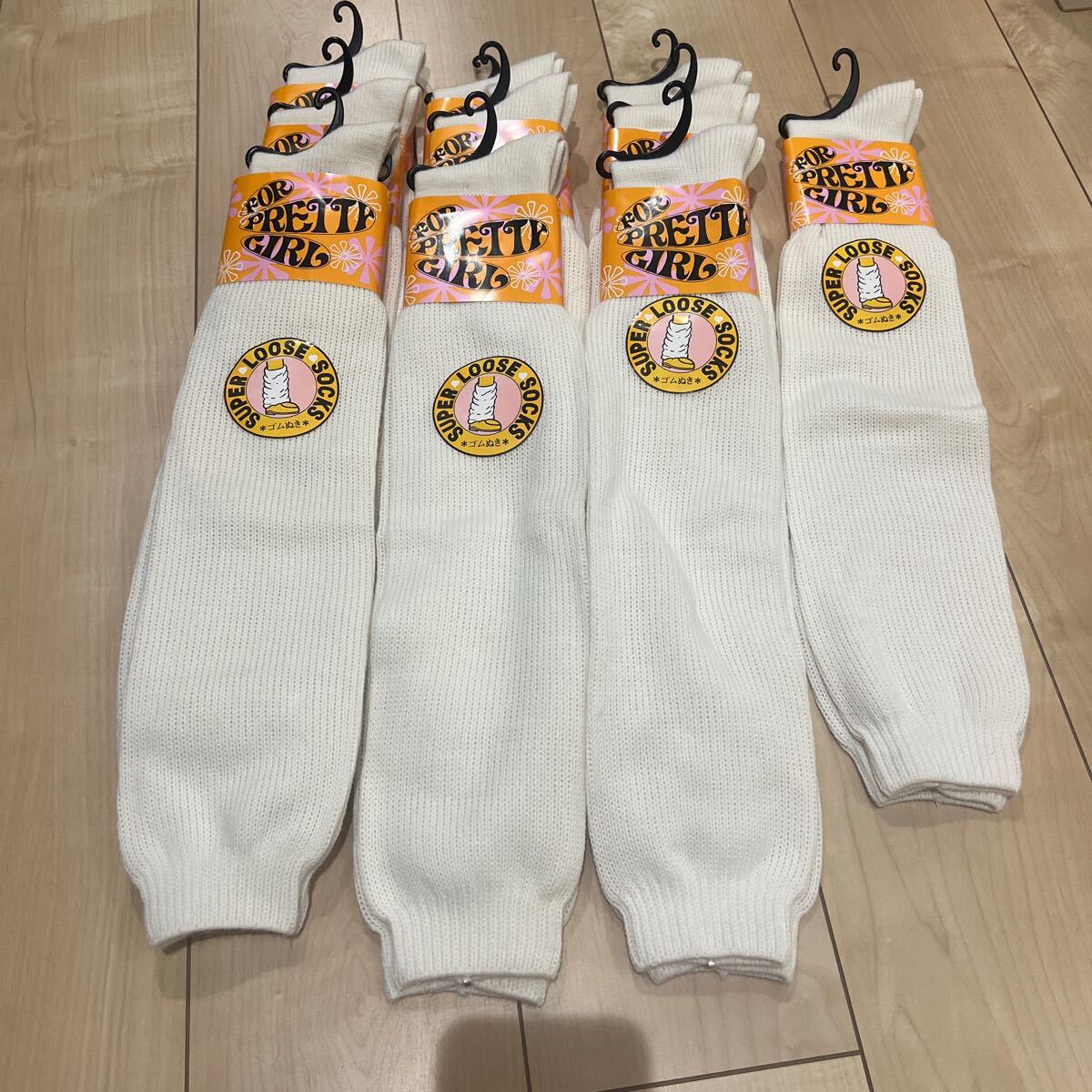 ルーズソックス サイズ22-24cm 10足セット拍卖