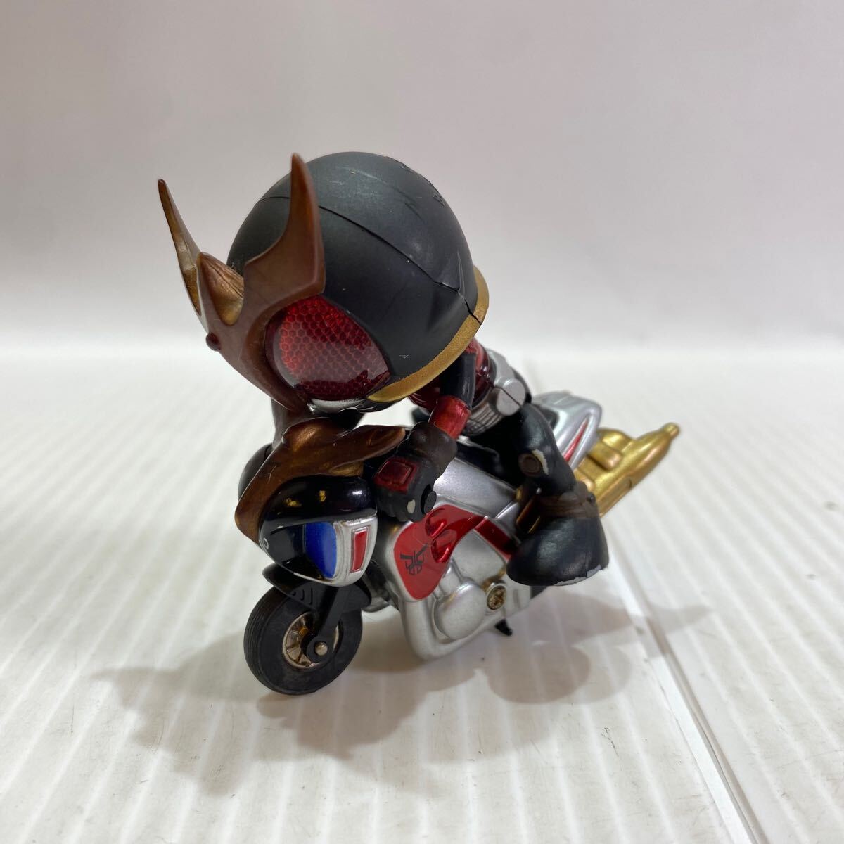 カッとびライダー 仮面ライダー クウガ トライチェイサー2000 フリクションカー ミニカー バイク フィギュア 人形 当時物 拍卖