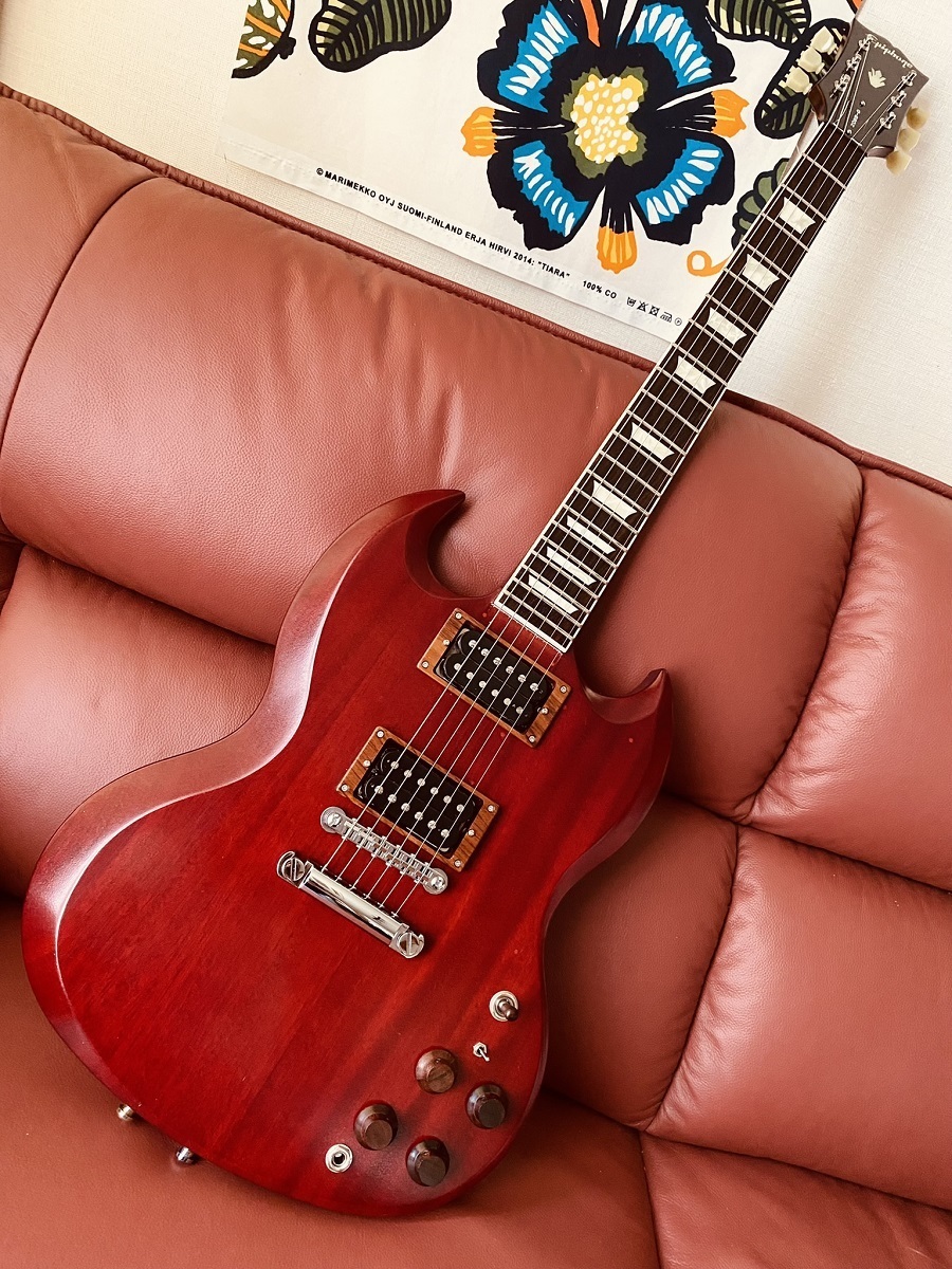 Epiphone SG standard Rebuild ギター エピフォン 赤 guitar拍卖