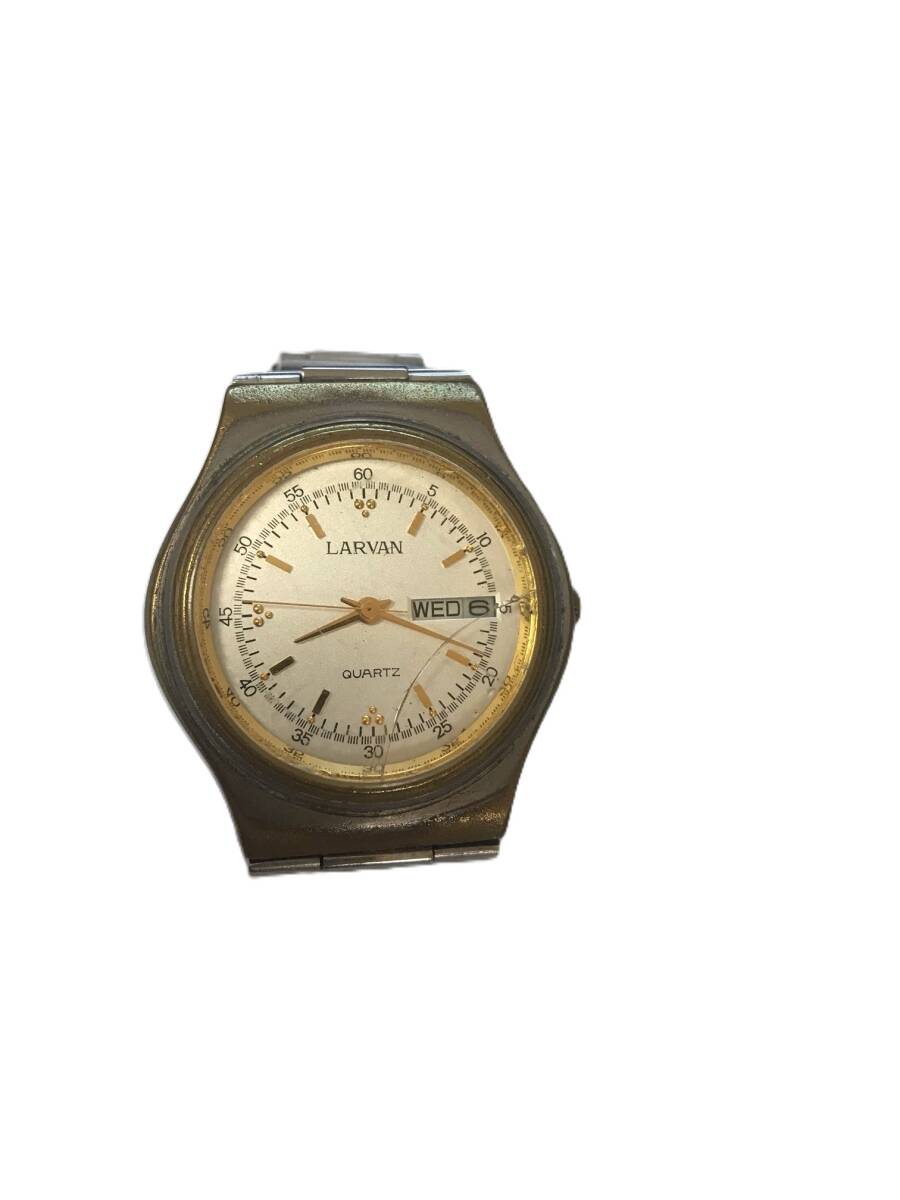 LARVAN QUARTZ 腕時計 ジャンク扱い拍卖