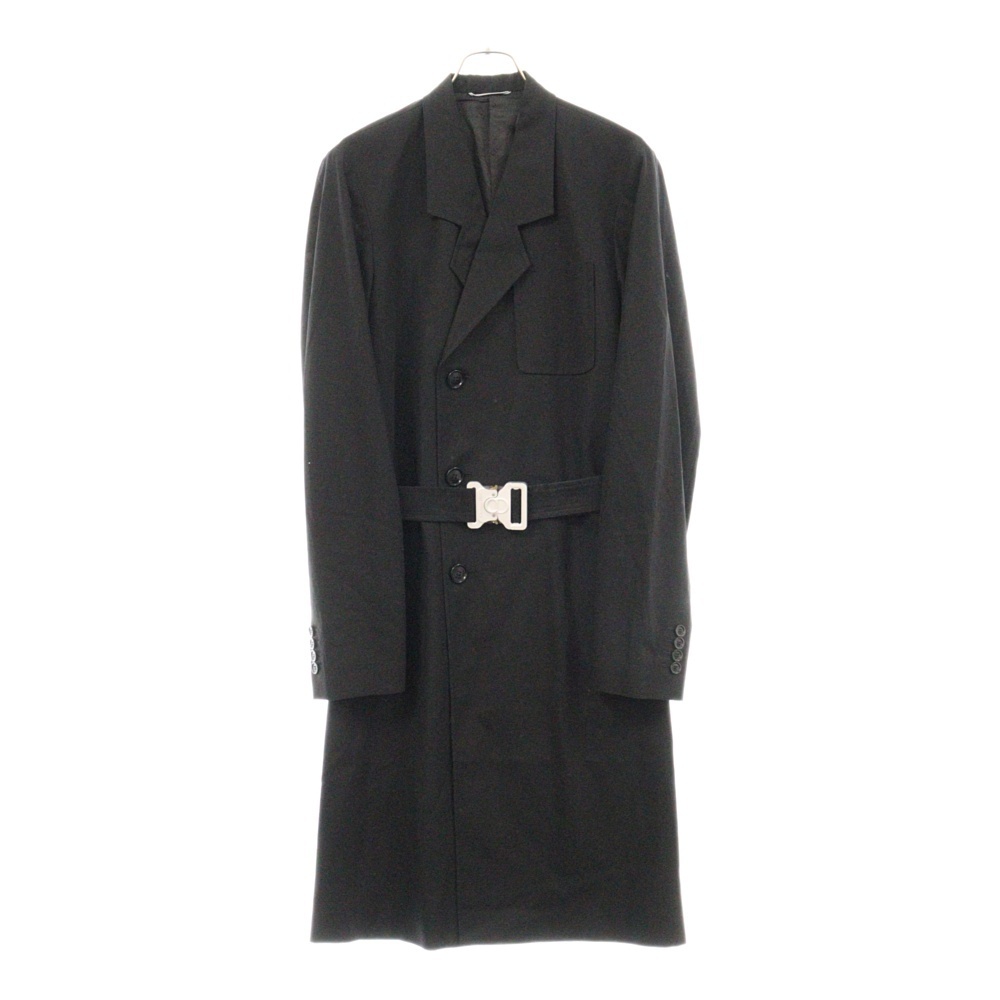 Christian Dior クリスチャンディオール 19AW ×ALYX 933C307A4517 ×アリクス ローラーコースター バックル ブラック トレンチコート拍卖