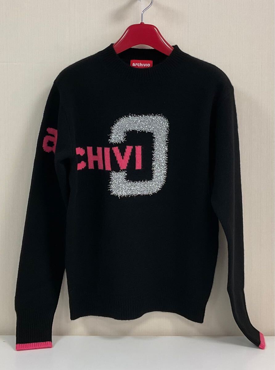 2024秋冬 ハイネック プルオーバー 黒 38拍卖