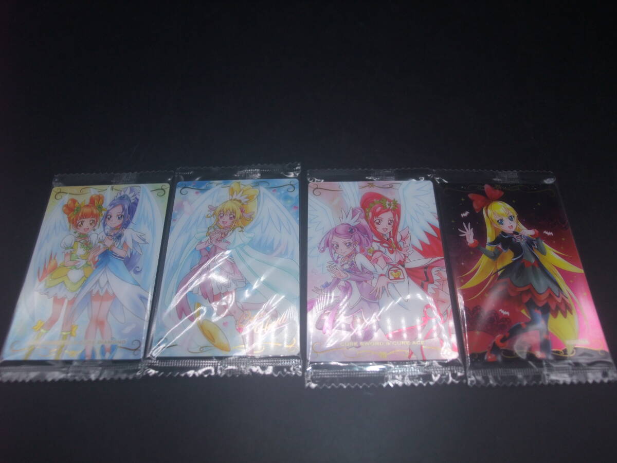 プリキュアウエハース10 ドキドキプリキュア エンジェルモード3種+レジーナ セット拍卖