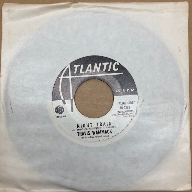 【EP】Travis Wammack Night Train / It's Karate Time ロカビリー ガレージ マッスルショールズ ATLANTIC拍卖