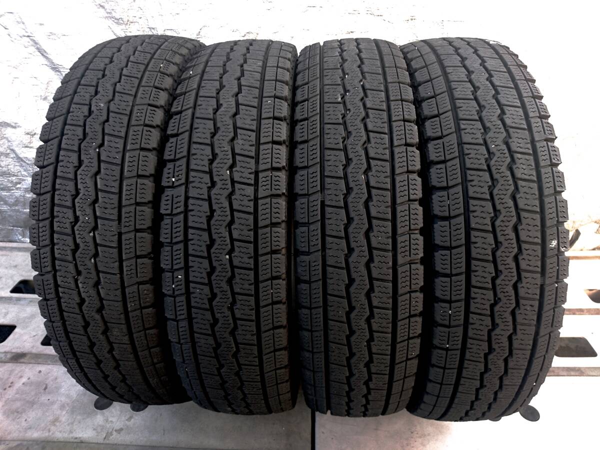 ★格安売切!★スタッドレス★DUNLOP WINTER MAXX★145R12 6PR★2022年★4本組★No215拍卖