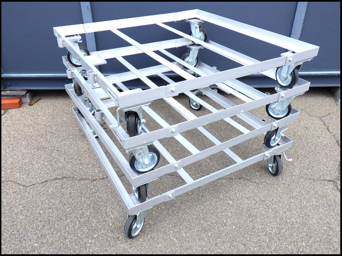 ●中古品●トラスコ中山●TRUSCO●パレット台●1100x1100●PLK-05-1111F●4台 拍卖