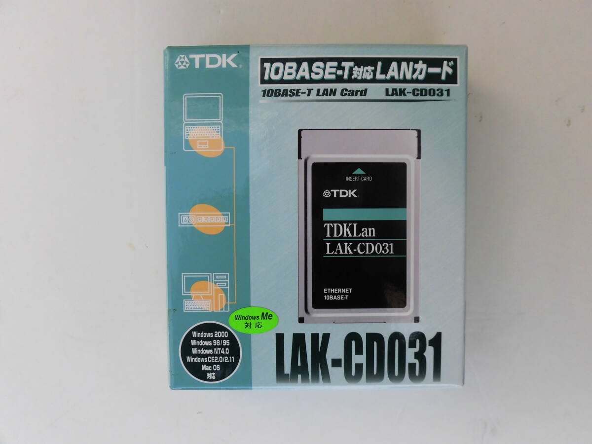 TDK 10BASE-T LanCard(LAK-CD031)拍卖