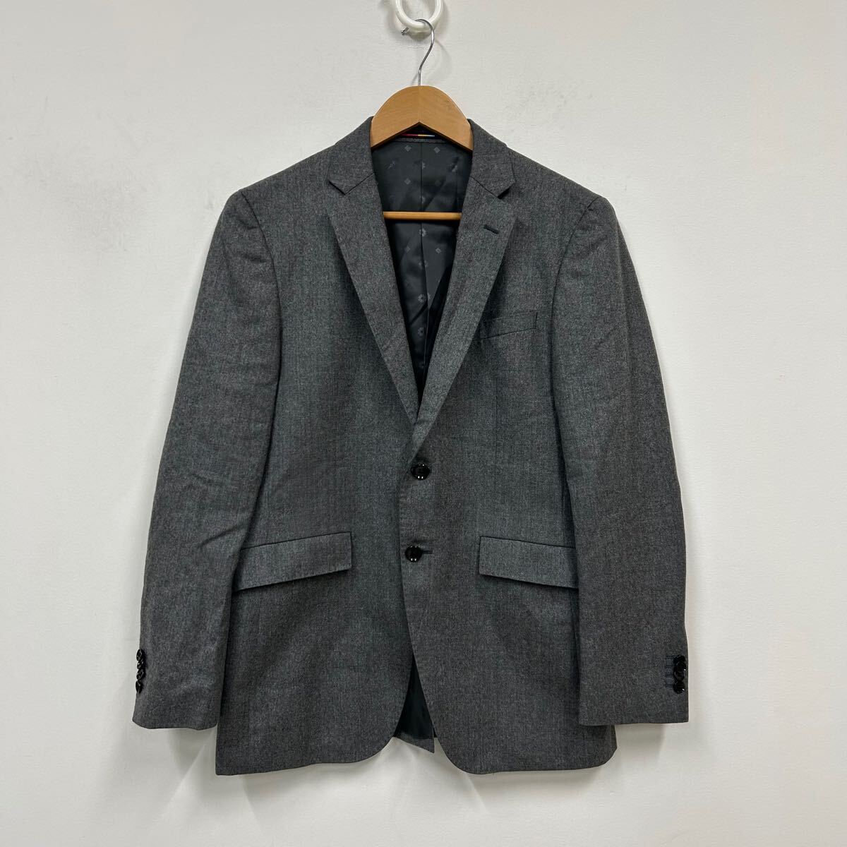 ORIHICA オリヒカ シングルジャケット グレー系 メンズ サイズA5 ヴィターレバルベリスカノニコ VITALE BARBERIS CANONICO a504拍卖