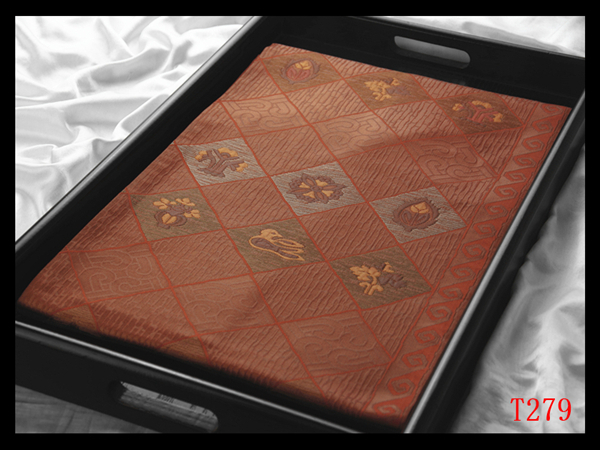 蔵【T279】厳選逸品 菱取花鳥紋 代赭色地 気品豊かに 正絹高級美術名古屋帯 ◇検◇簪着物袋帯和装小物帯締め拍卖