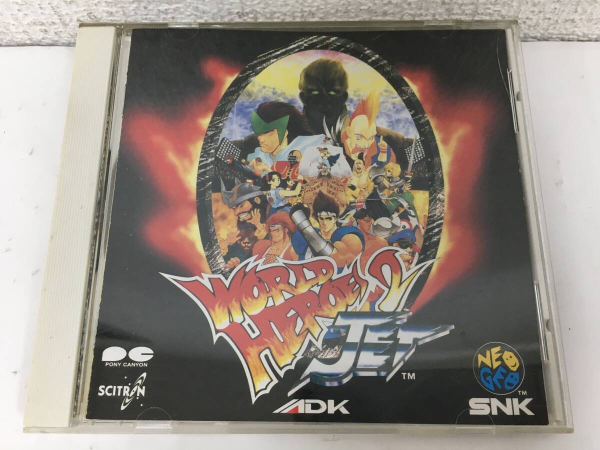 ●○G286 CD ワールドヒーローズ2 JET シール付 サントラ WORLD HEROES ADK SNK○●拍卖