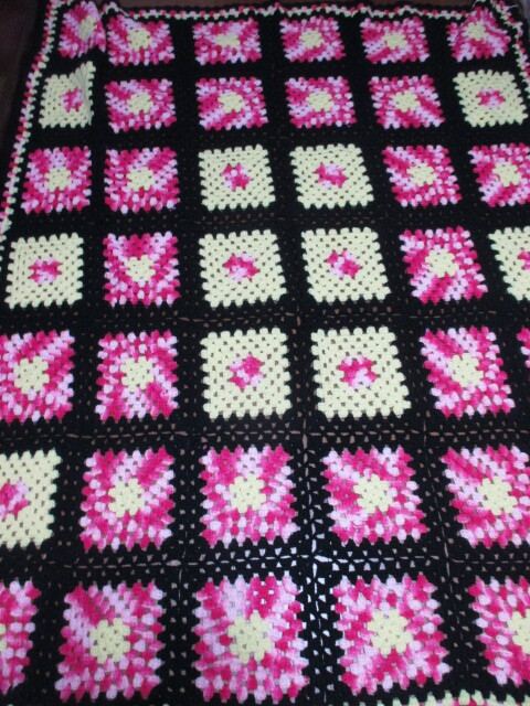 即決★USA Vintage ビンテージラグ ニットラグ アメリカ雑貨 ハンドメイド ラグ インテリア/155センチ×185センチ拍卖