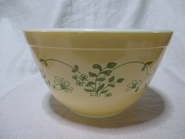 即決★PYREX オールドパイレックス ボウル Sサイズ/シェナンドー 花柄拍卖