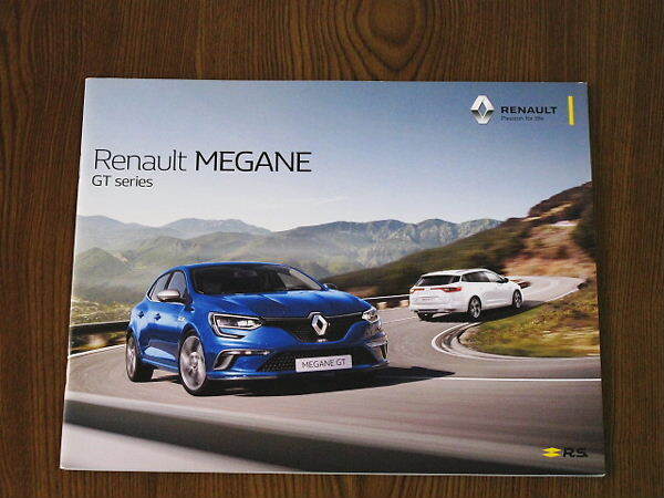 ◆◆ルノー メガーヌ GT 2017年10月版 カタログセット美品◆◆拍卖