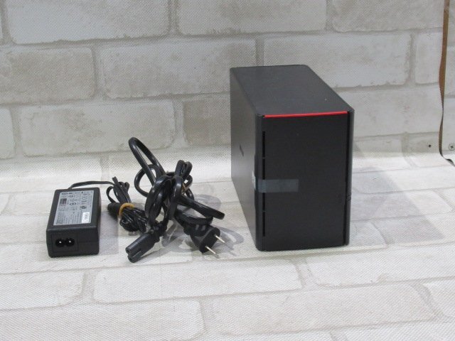 11399 Ω 新R 0016◆ 保証有 BUFFALO LINKStation【 LS220D0602G 】 6TB(3TB×2) 初期化済 ACアダプタ付拍卖